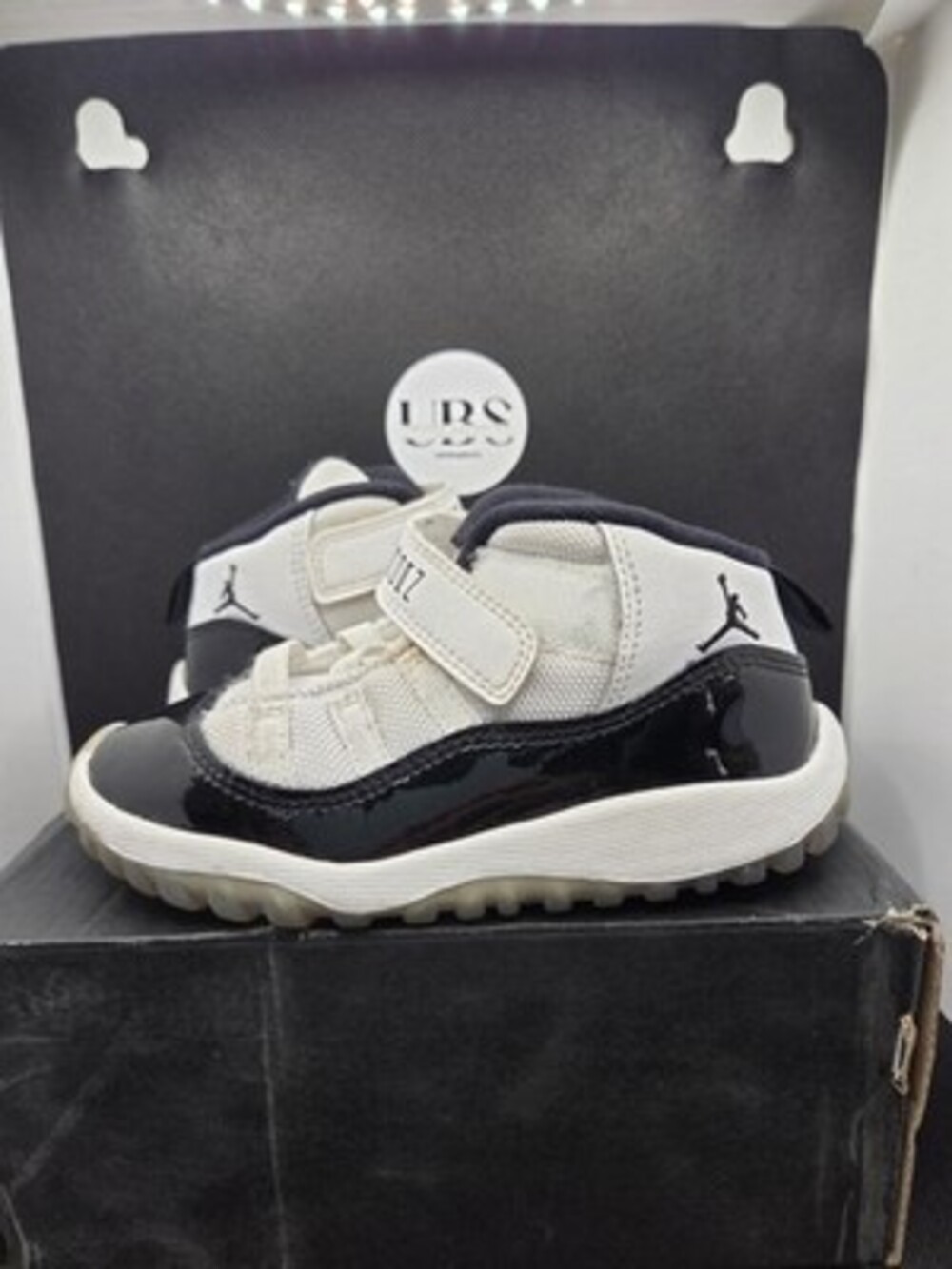 Nike Air Jordan Retro 11 Concord High 45 Toddlers Size 10c 378040-100